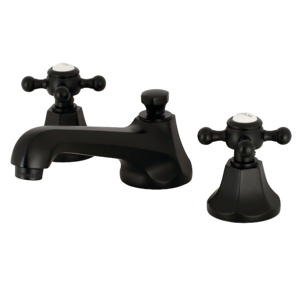KS4460BX 8" Widespread Bathroom Faucet, Matte Black